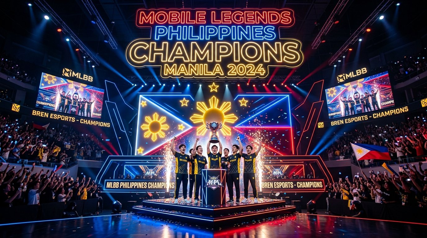 Mobile Legends Philippines Championship Stage and Pro Username Styles