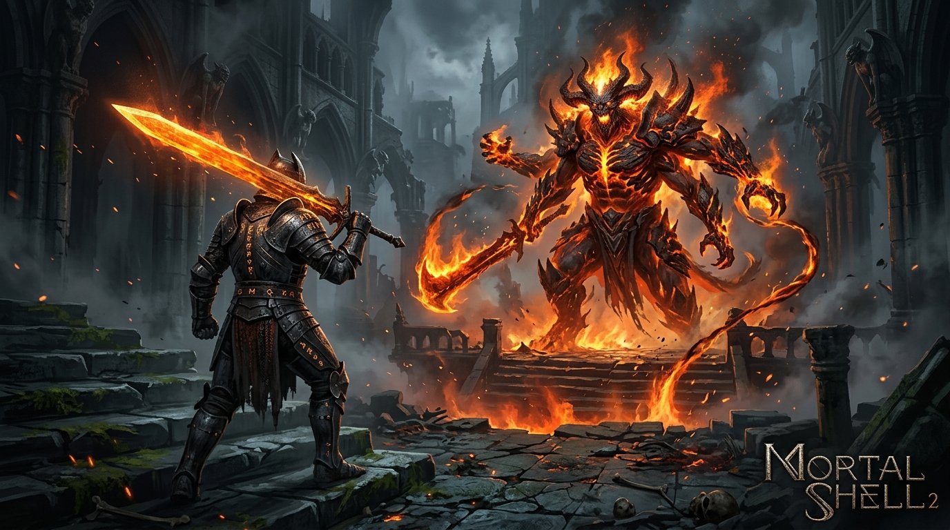 Mortal Shell 2 all bosses guide, Fallgrim Sacred Gland map, and weapon mastery