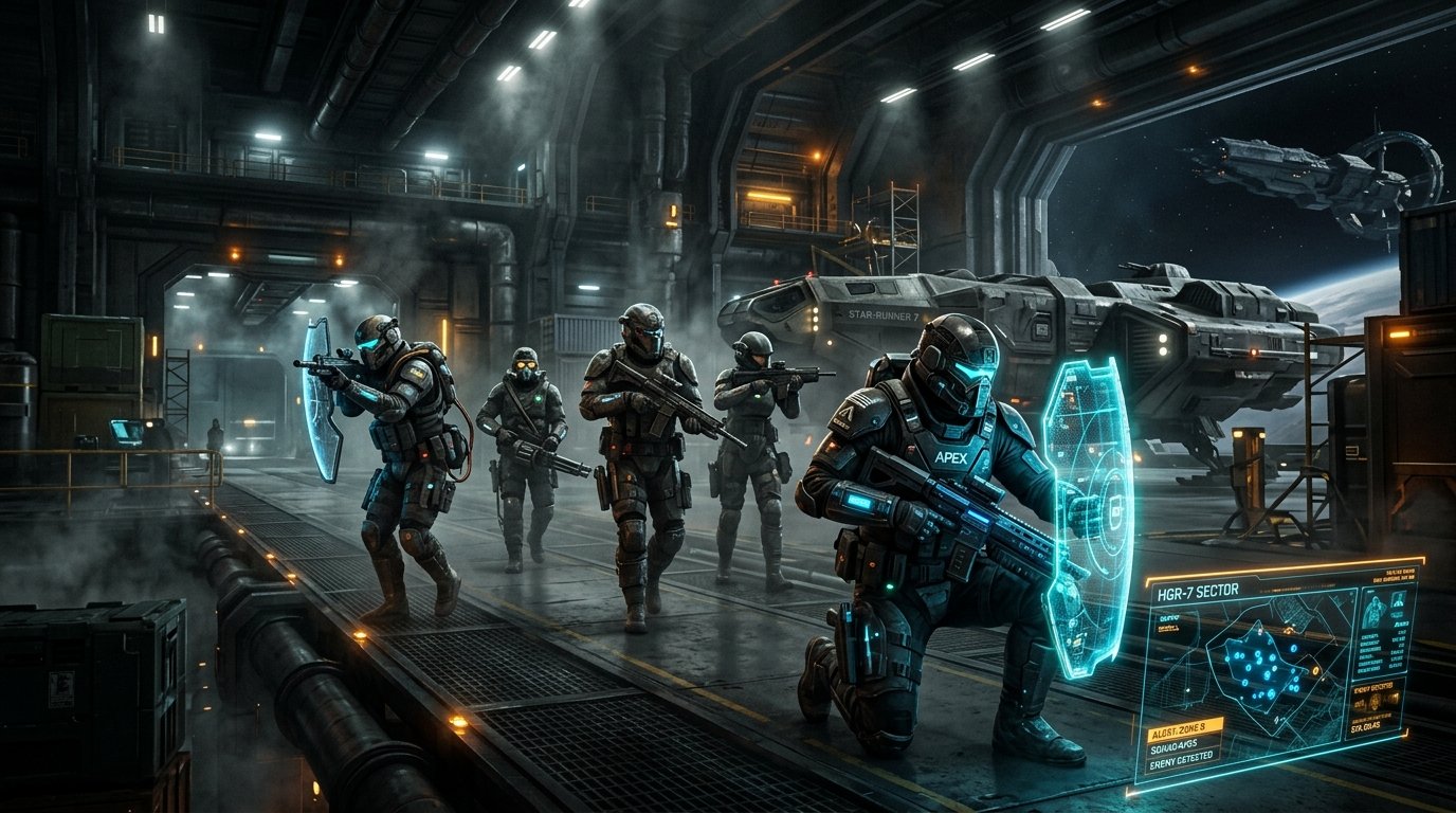 Star Wars Zero Company Mercenary Squad Tactical Deployment in Clone Wars Hangar