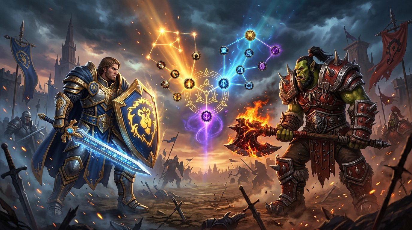 WoW Forever Classic Plus Talent Trees Battle